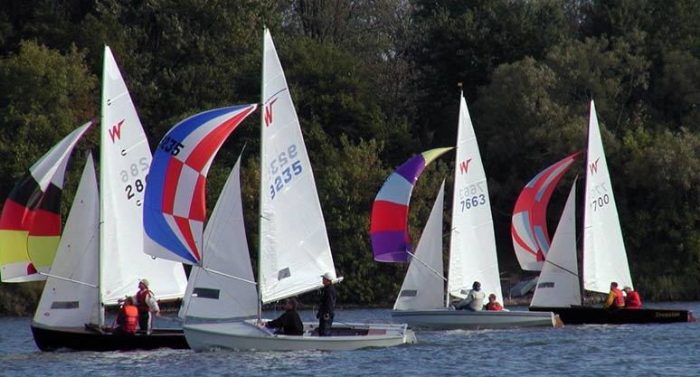 Colourful Spinnakers