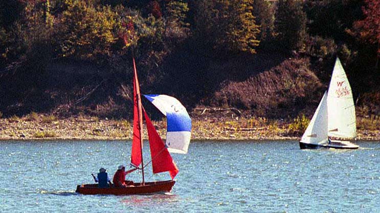 Mirror Running ("if I only had a 35 footer")