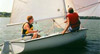 Flying the 420 Spinnaker