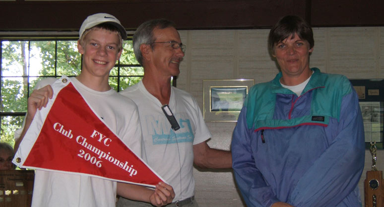 Taking 1st Place for the Wayfarers