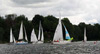 Wayfarer and Open Fleets Start as the Clouds Move In