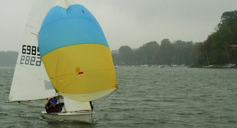 Laser II Spinnaker