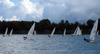 The Laser Fleet Upwind