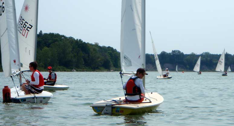 First Downwind Leg