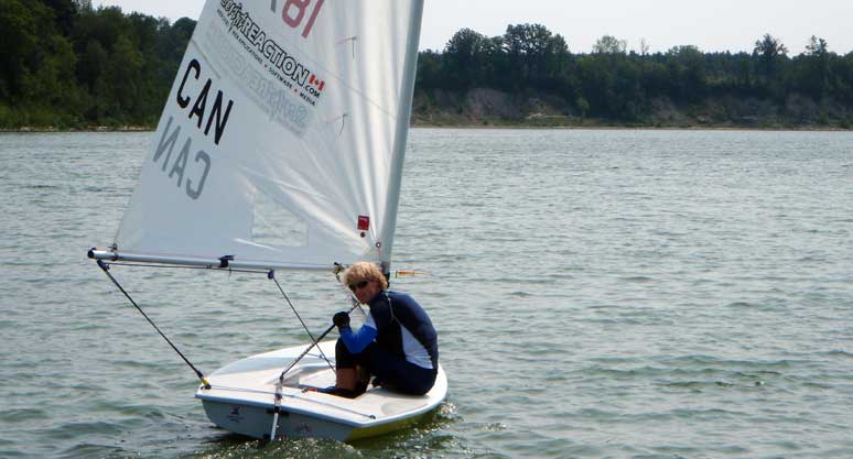 Jeff in Fine Downwind Form