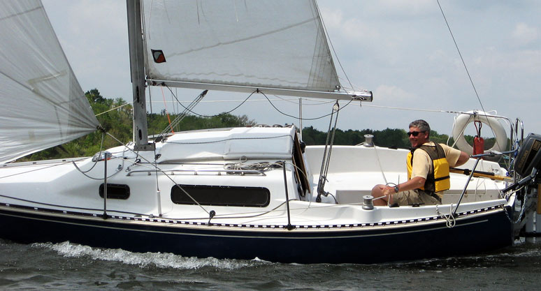 Racing a CS 22 in the Open A Fleet