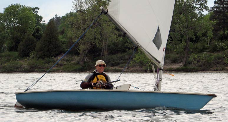 Third Place Laser Sailor