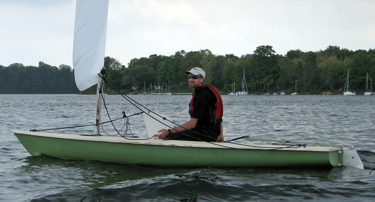 Sixth Place Finisher in the Laser Fleet