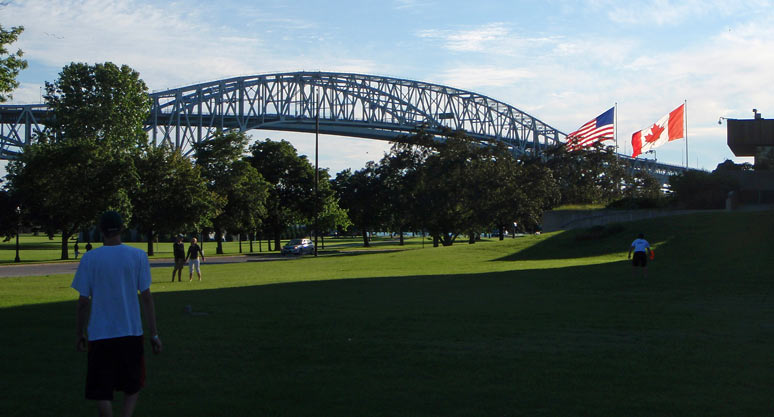 Taking a Walk outside the Yacht Club