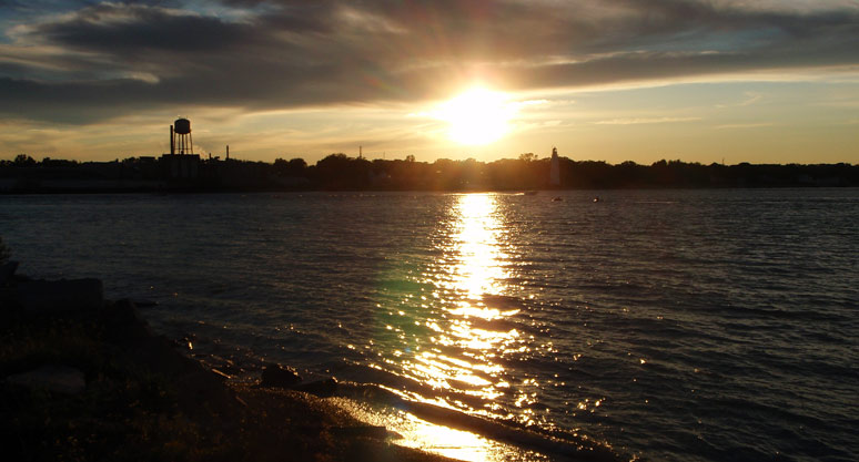 Friday Night's Sunset