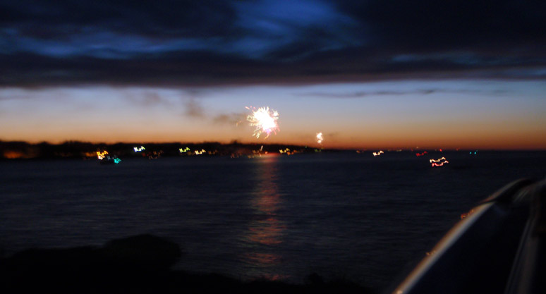 Fireworks Were Going Off All Along the US Coast