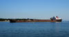 A Freighter on a Windless Morning